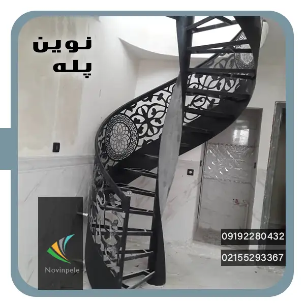 پله های فلزی