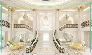 تأثیر نورپردازی بر زیبایی و جلوه ی پله های داخلی